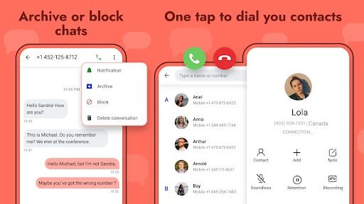 الرسائل النصية - مراسلات screenshot