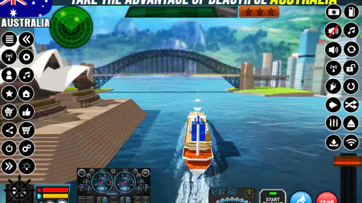 السفينة البرازيلية ألعاب محاكي screenshot