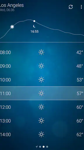 "الطقس" - Weather screenshot