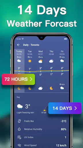 الطقس - الطقس المباشر screenshot
