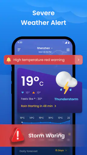 الطقس – رادار مباشر​​ screenshot