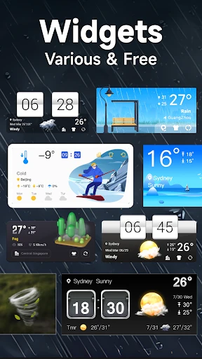 الطقس - توقعات الطقس الحية screenshot