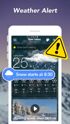 الطقس والرادار والحاجيات screenshot
