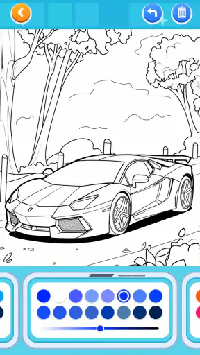 العاب تلوين الروبوتات القتالية screenshot