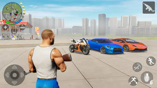 العصابات الجريمة مدينة هجوم 3D screenshot
