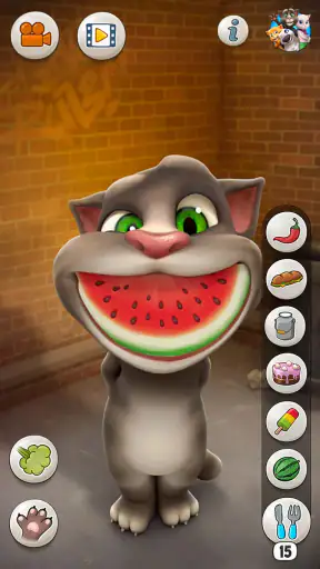 القط توم المتكلم screenshot