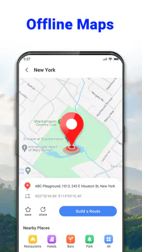 الملاحة الصوتية عبر نظام (GPS) screenshot