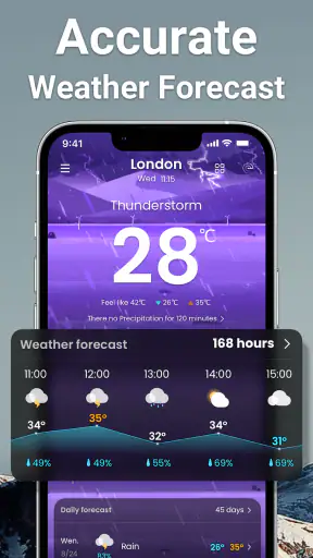 النشرة الجوية - الطقس screenshot