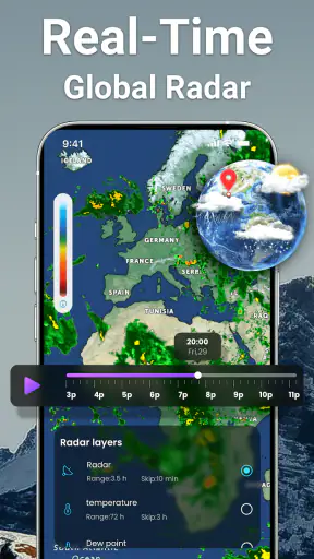 النشرة الجوية - الطقس screenshot