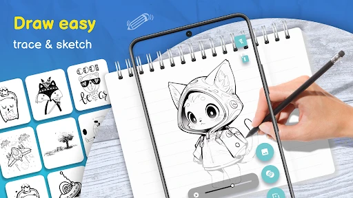 تتبع الرسم التخطيطي- رسم سهل screenshot