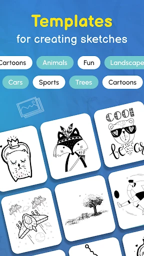 تتبع الرسم التخطيطي- رسم سهل screenshot
