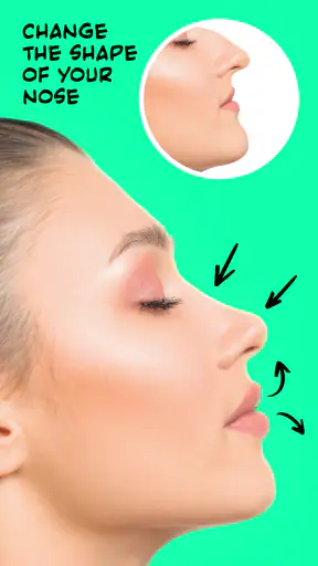 تجميل الأنف - محرر الصور screenshot