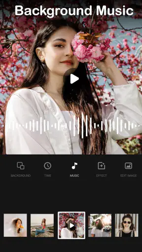 تحويل الصور الى فيديو بالأغاني screenshot