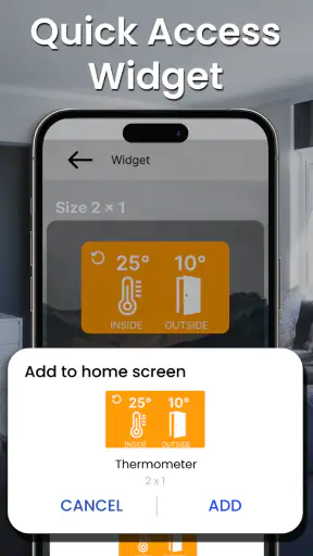ترمومتر درجة حرارة الغرفة screenshot