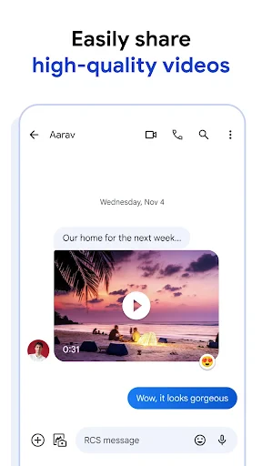 تطبيق الرسائل من Google screenshot