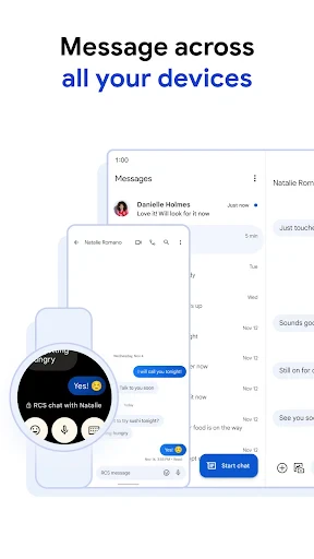 تطبيق الرسائل من Google screenshot