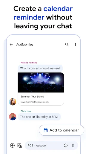 تطبيق الرسائل من Google screenshot