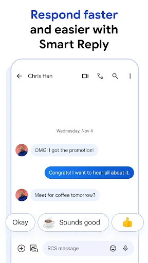 تطبيق الرسائل من Google screenshot