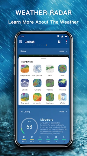 تطبيق الطقس الأكثر دقة screenshot