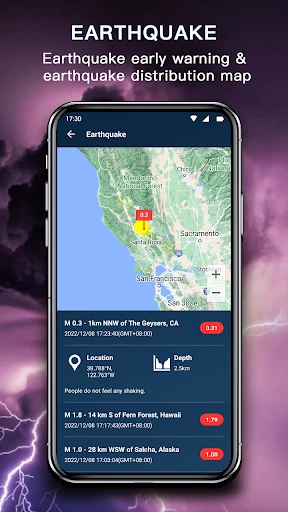 تطبيق الطقس الأكثر دقة screenshot