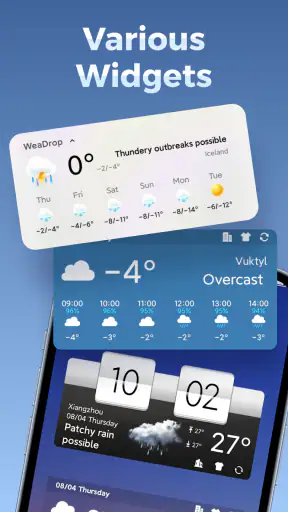 تنبيه الطقس والطقس يوميا screenshot
