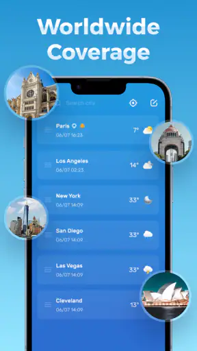 تنبيه الطقس والطقس يوميا screenshot