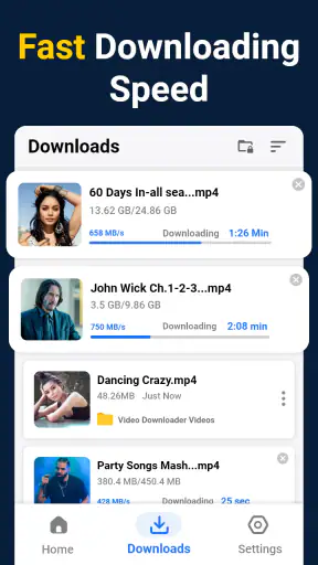 تنزيل الفيديو: تحميل فيديوهات screenshot