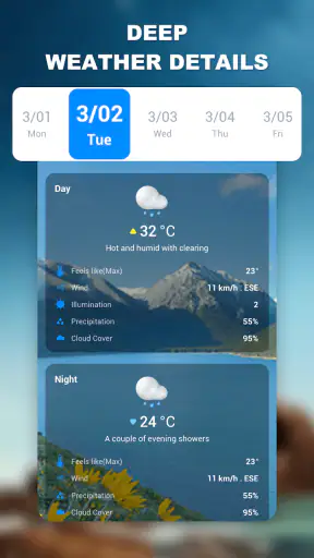 توقعات الطقس - الطقس المباشر screenshot
