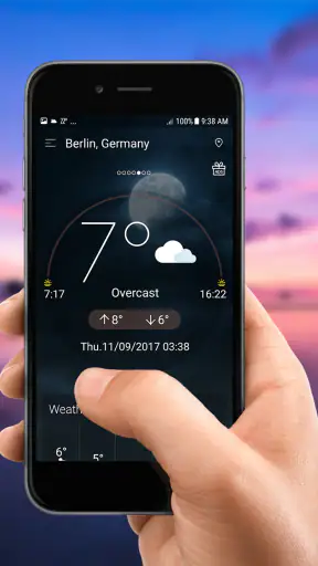 توقعات الطقس اليومية screenshot