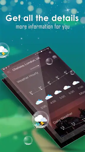 توقعات الطقس اليومية screenshot