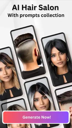 جرب قصات الشعر باستخدام ai screenshot