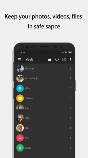 حاسبة - قبو الصور والفيديو قبو screenshot