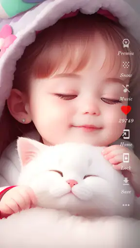 خلفيات القط لطيف screenshot