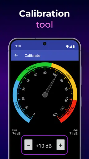 ديسيبل متر - عداد الصوت screenshot