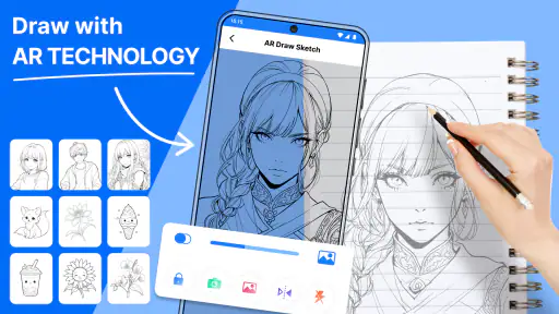 رسم AR - التتبع والرسم screenshot