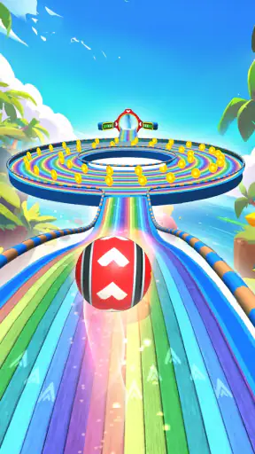 سباق الكرة الدوارة الخارق 3D screenshot