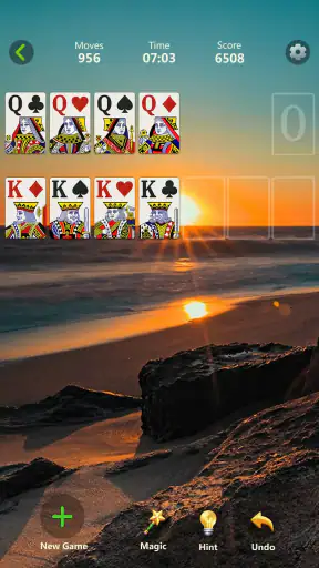 سوليتير - لعبة ورق كلاسيكية screenshot