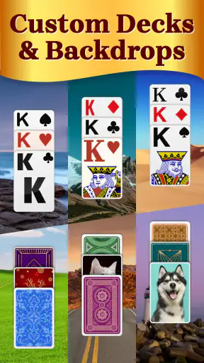 سوليتير لكبار السن - Solitaire screenshot