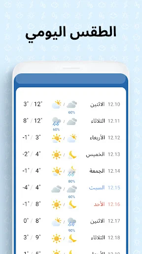 شاشة الطقس screenshot