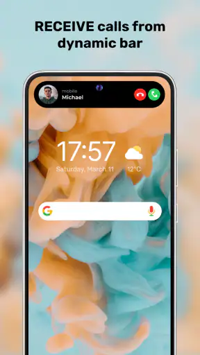 شريط ديناميكي screenshot