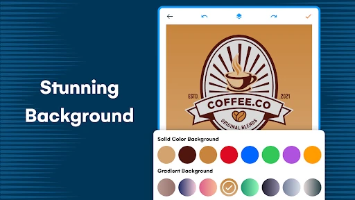 صانع الشعار- تصميم لوجواحترافي screenshot