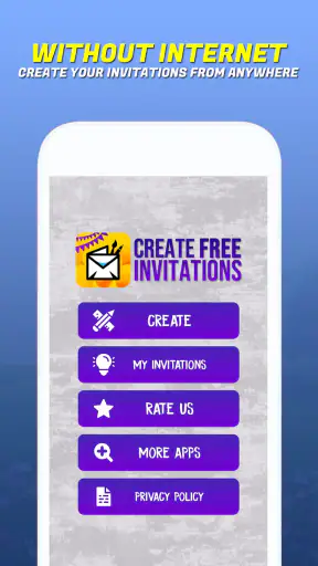 صانع دعوة وتصميم بطاقة screenshot