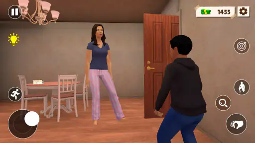 صبي يركض في المدرسة محاكاة الح screenshot