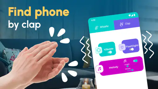 صفق للعثور على هاتفي: صافرة screenshot