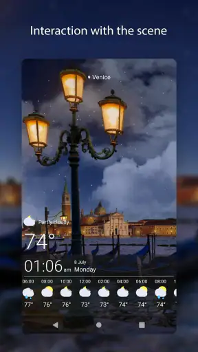 صور خلفيات حية للطقس screenshot