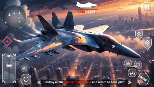 ضربة جوية: مقاتلة نفاثة screenshot