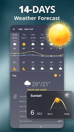 طقس مباشر screenshot