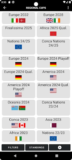 عالم كرة القدم محاكي screenshot