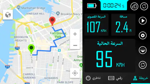 عداد السرعة - السرعة المقتفي screenshot