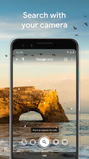 ‏عدسة Google screenshot